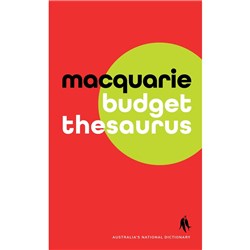 1 Macquarie Budget Thesaurus